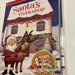 Santa's Workshop Illustrated Book *BN